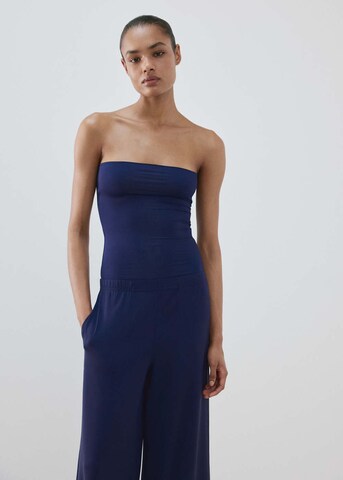 MANGO Regular Pants 'Brava' in Blue