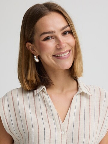 Robe-chemise 'IHLINNO' ICHI en marron