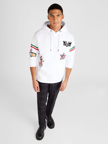 19V69 ITALIA Sweatshirt 'NBA' in White