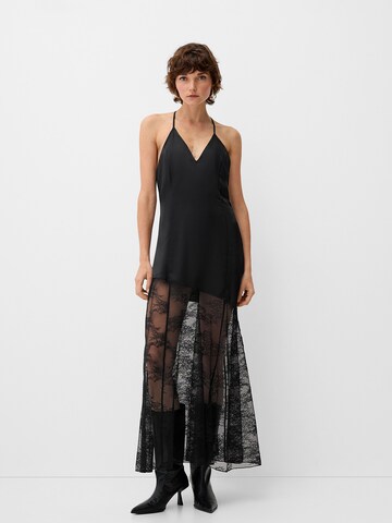 Bershka Dress in Black: front