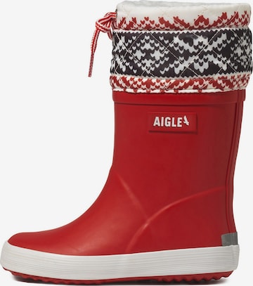 AIGLE Gummistiefel 'Giboulee Pt 2' in Rot: Vorderseite