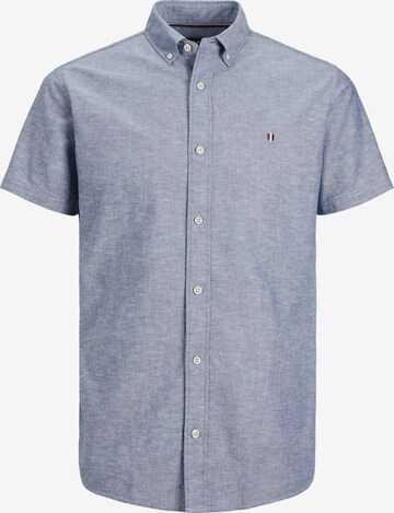 Coupe regular Chemise 'SUMMER' Jack & Jones Plus en bleu : devant