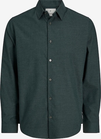 Chemise 'ARTHUR' JACK & JONES en vert : devant