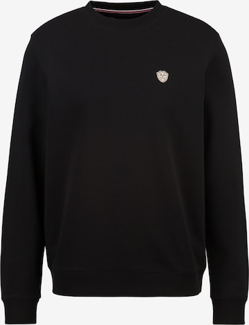 Sweat-shirt 'Nico' 19V69 ITALIA en noir : devant