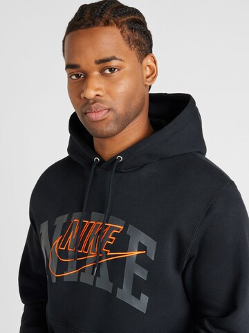 Nike Sportswear Sweatshirt 'CLUB' i sort