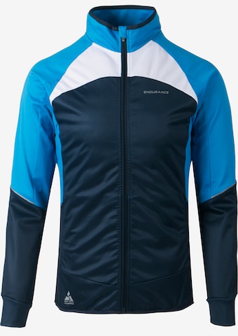 ENDURANCE Athletic Jacket 'Rayna' in Blue: front