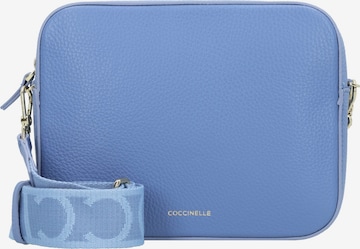 Coccinelle Schoudertas 'Tebe' in Blauw: voorkant