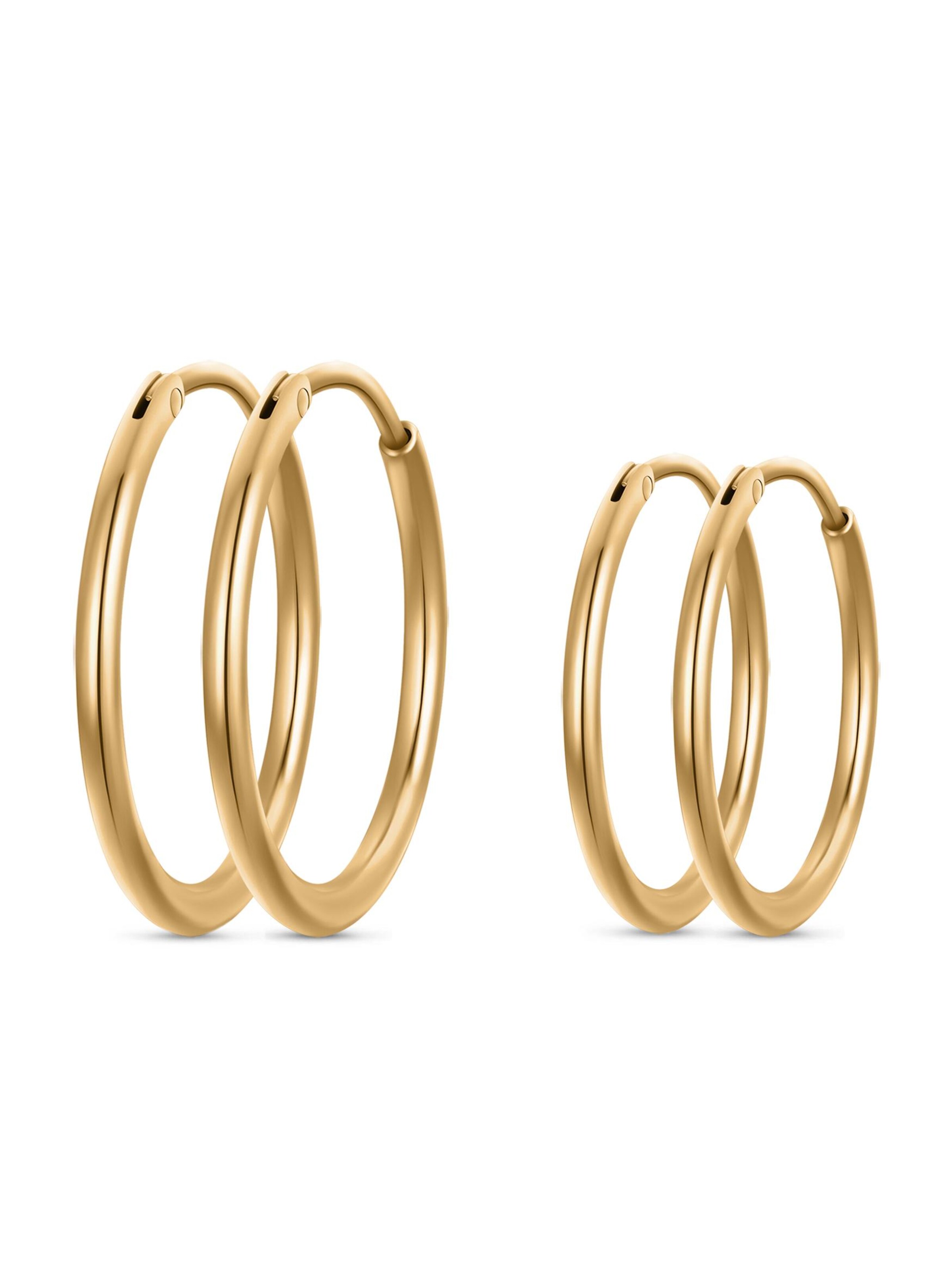 day berlin Ohrringe 'Cleo'‌‌‌‌‌ in Gold: Vorderseite