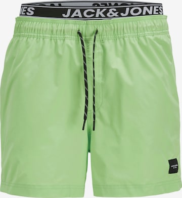 Shorts de bain 'Maui' JACK & JONES en vert : devant