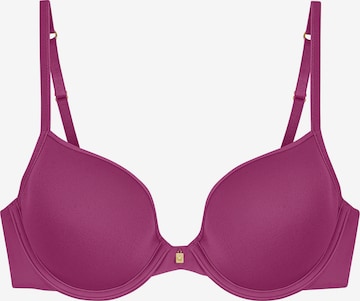 TRIUMPH T-shirt Bra ' Body Make-Up Essentials ' in Pink: front