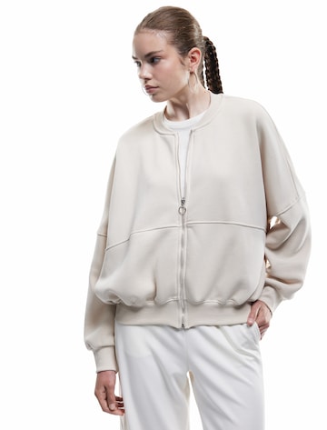 Koton Sweatjacke in Beige: Vorderseite