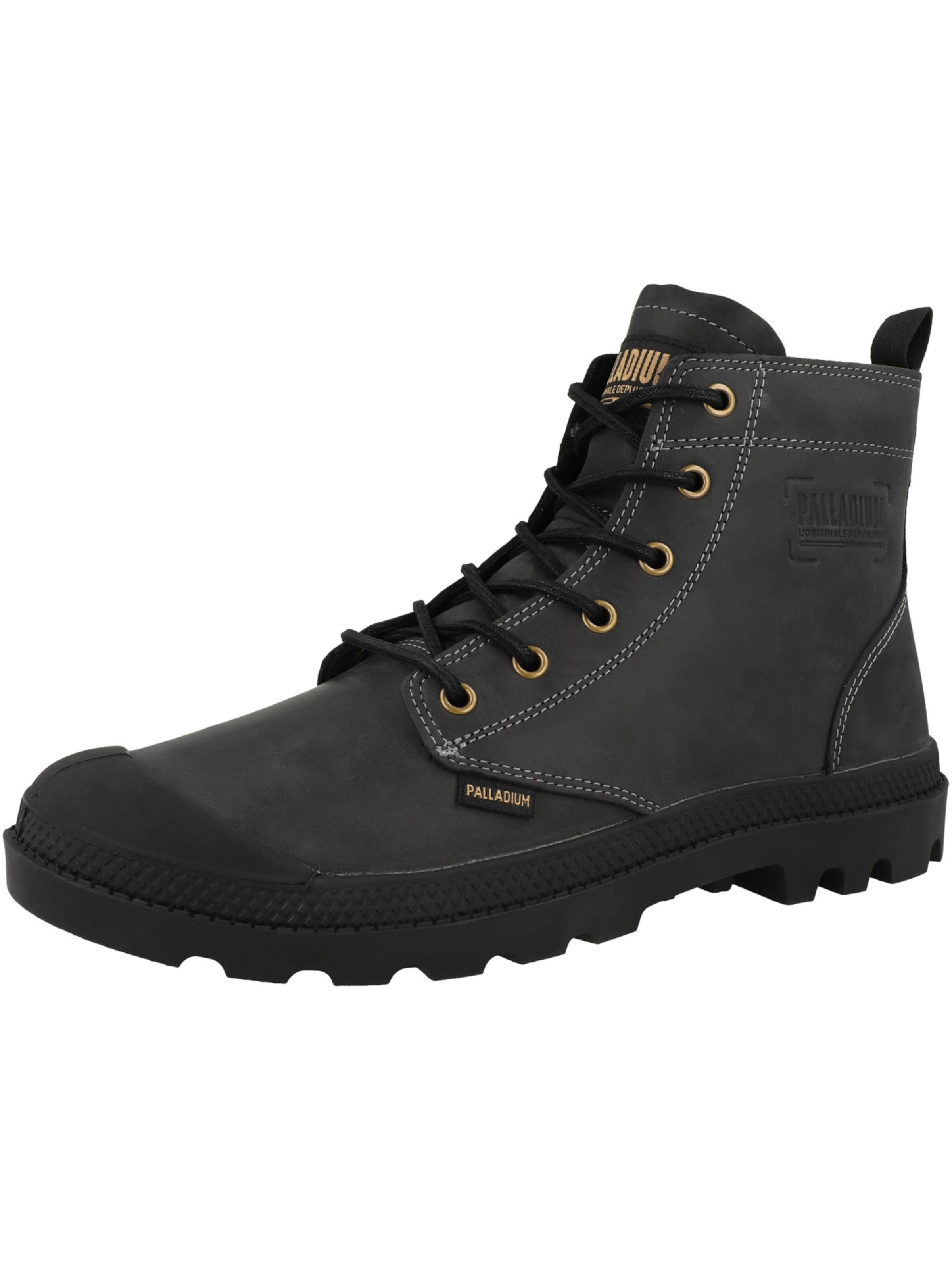 Palladium - Botas ' Pampa' em preto: frente