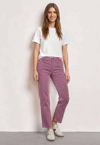 STREET ONE Regular Jeans 'Amalia' in Pink