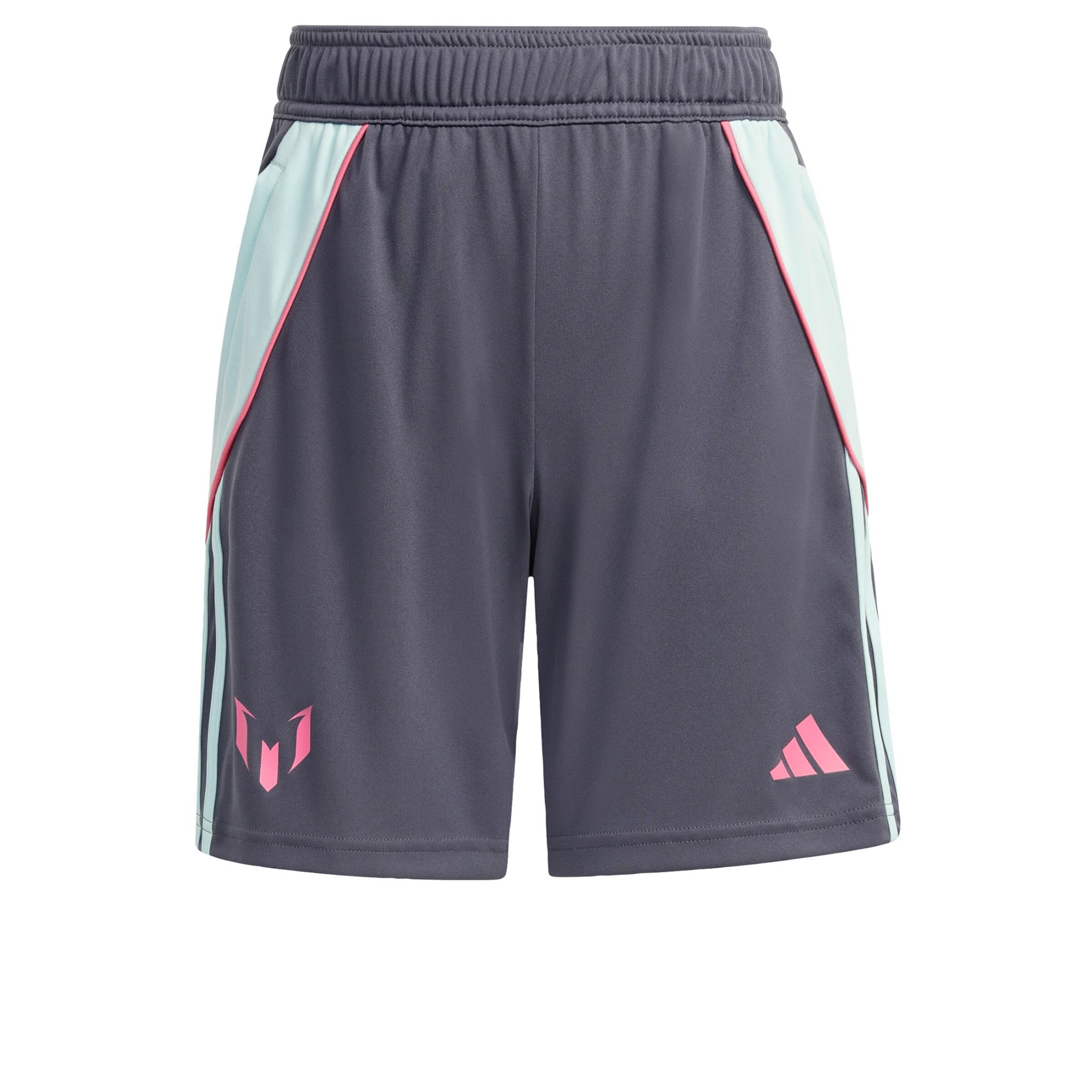 ADIDAS PERFORMANCE Regular Sportshorts 'Messi' in Grau: Vorderseite