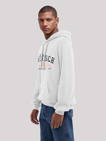 Pull-over 'Knut & Jan Hamburg Ahöösch Plattdeutsch' F4NT4STIC en blanc
