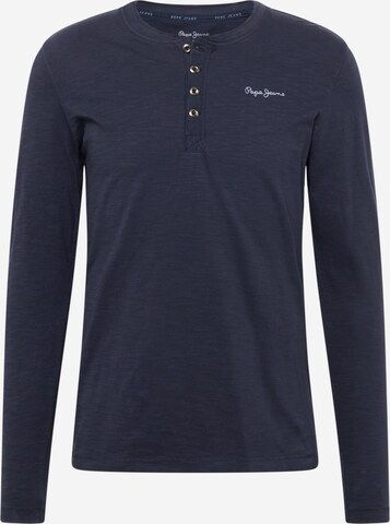 T-Shirt 'Thane' Pepe Jeans en bleu : devant