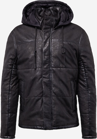 Gipsy Between-season jacket 'Dule' in Black: front