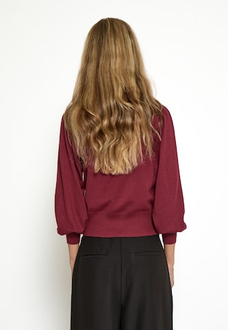 Top 'Liv' di minus in marrone