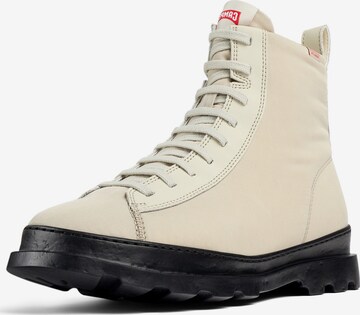 Bottes à lacets 'Brutus' CAMPER en beige : devant