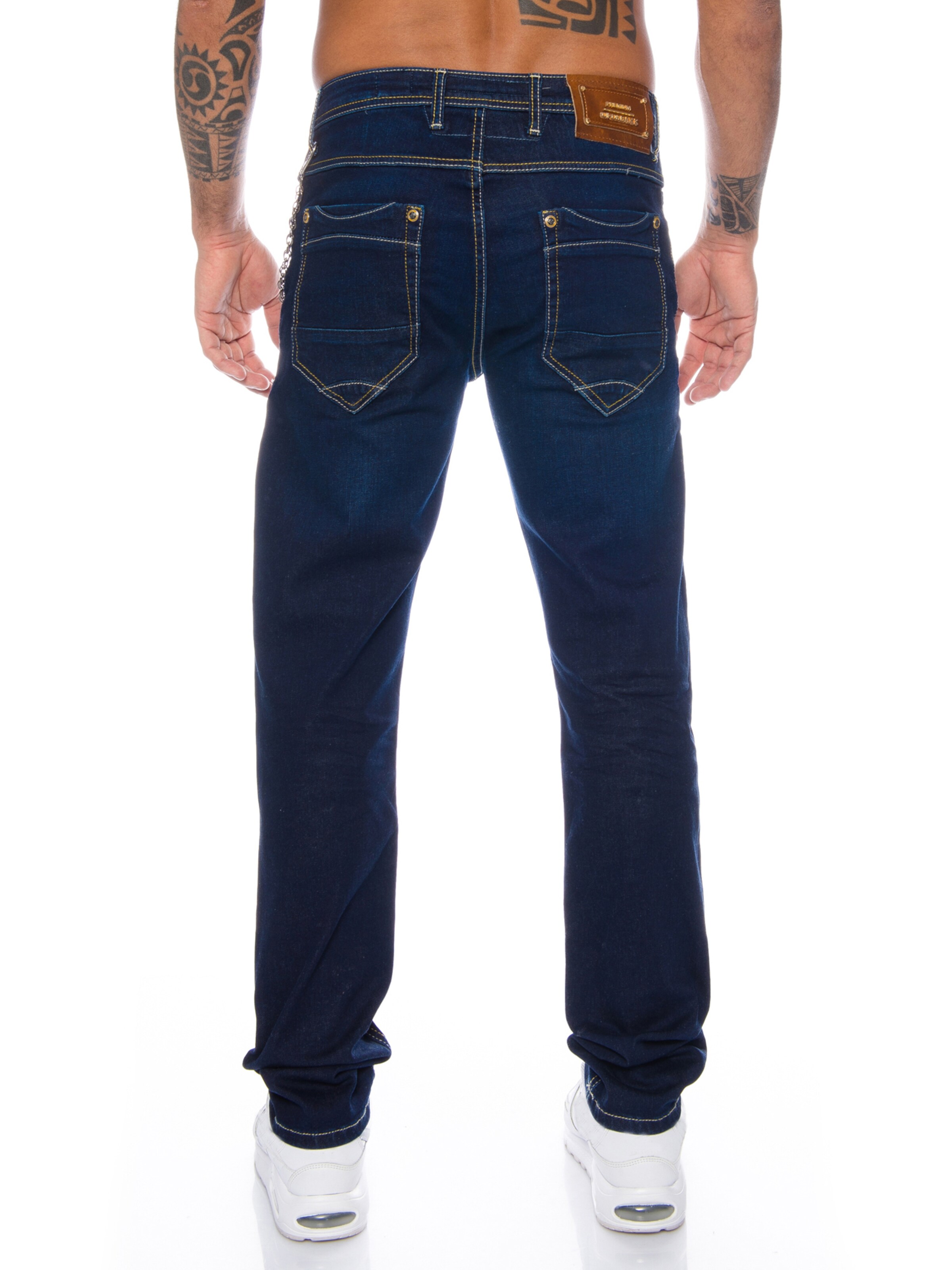 CIPO & BAXX Regular Jeans 'BJ395' in Blue