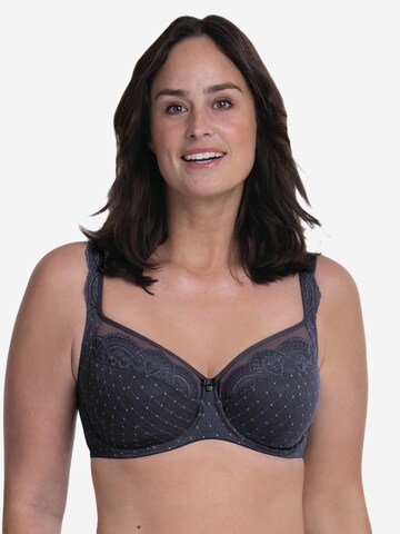 ROSA FAIA Minimiser Bra 'Selma' in Blue
