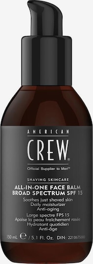 American Crew Tagcreme 'All-In-One Face Balm Broad Spectrum SPF 15' in cognac / schwarz / weiß, Produktansicht