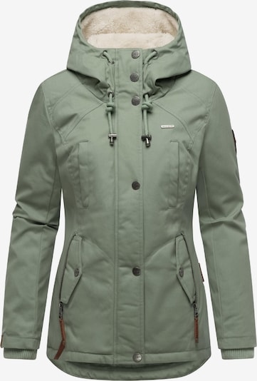 Žieminė parka 'Bikoo' iš MARIKOO, spalva – šviesiai žalia, Prekių apžvalga