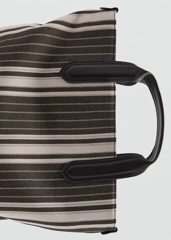 MANGO MAN Shopper in Brown