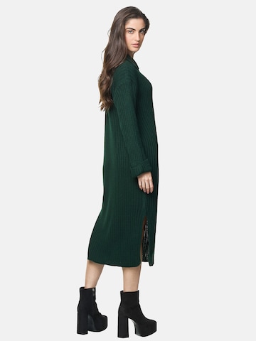 Abito in maglia di Elara in verde