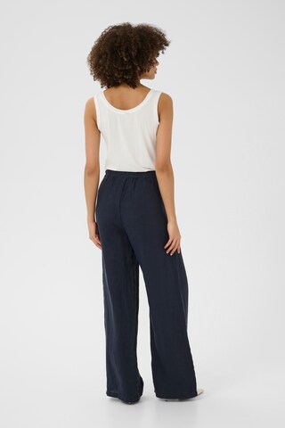 CULTURE Wide leg Trousers in Blue