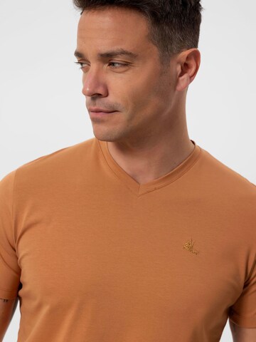 T-Shirt Daniel Hills en marron
