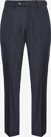 Boggi Milano Pleated Pants in Blue: front