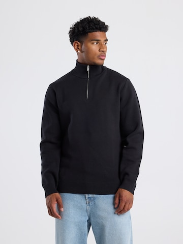 America Today Sweater in Black: front