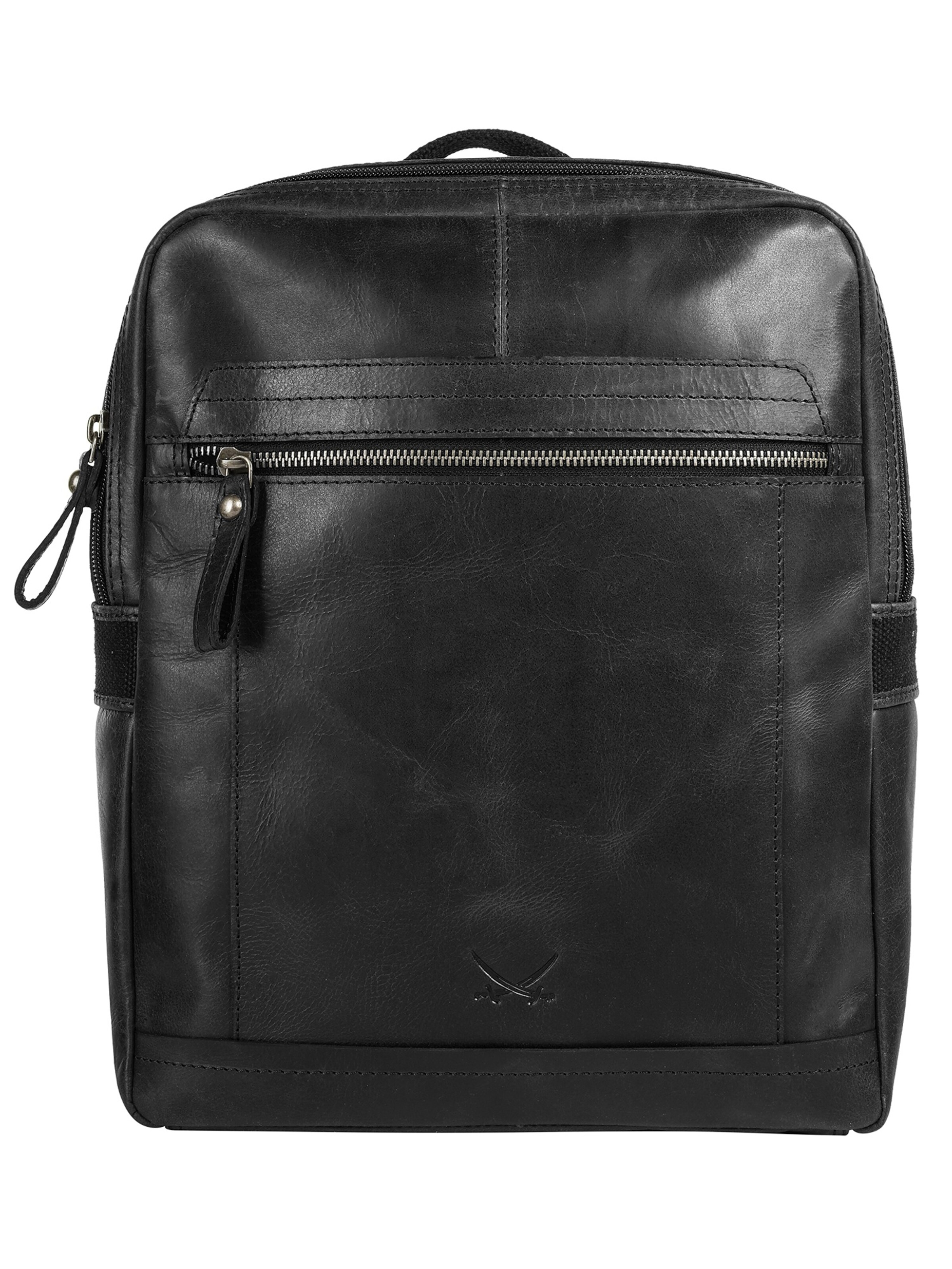 SANSIBAR Rucksack‌‌‌‌‌ in Schwarz: Vorderseite