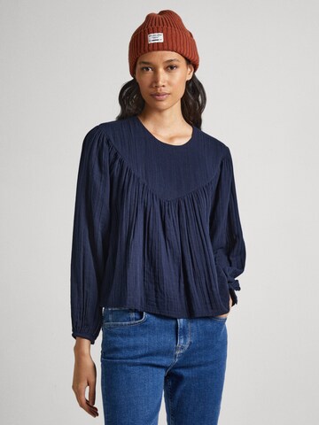 Pepe Jeans Blouse 'INNA' in Blauw: voorkant