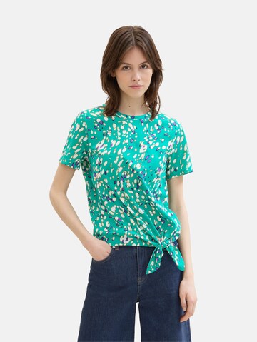 T-shirt TOM TAILOR DENIM en vert