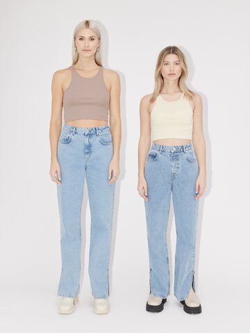 LeGer by Lena Gercke Wide Leg Jeans 'Natascha' in Blau