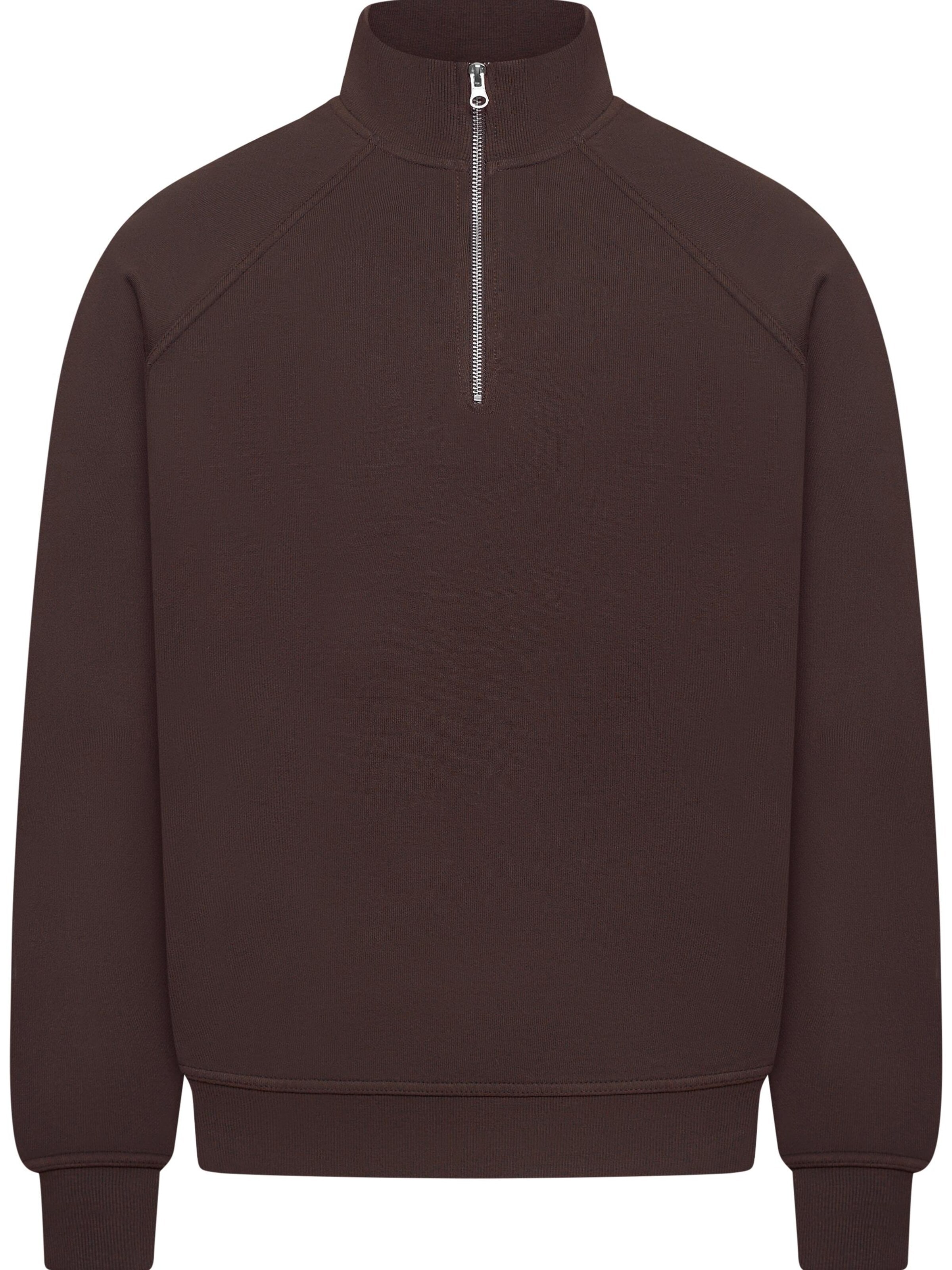 Daily Cotton Sweatshirt 'DCMORELLA' in Brown: front