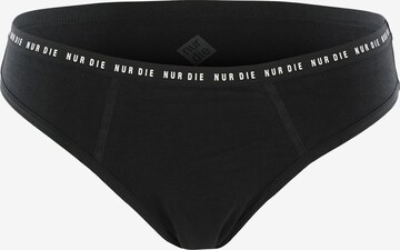 Slip ' Alles Geregelt Menstruations-Slip medium' Nur Die en noir : devant