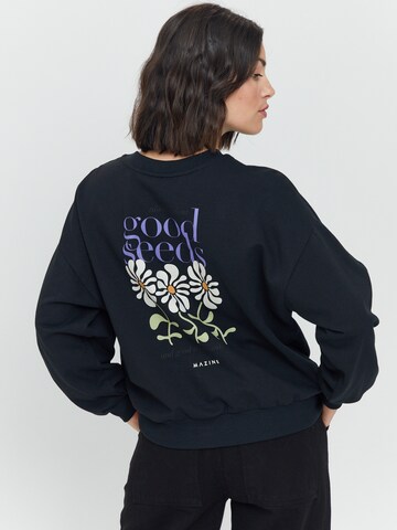 mazine Sweatshirt 'Monica' in Schwarz