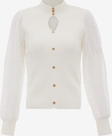 NAEMI Trui in Wit: voorkant