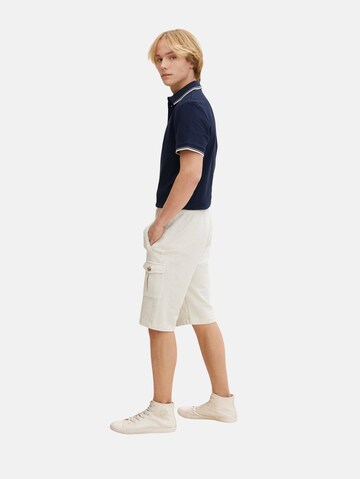 TOM TAILOR Regular Shorts in Beige