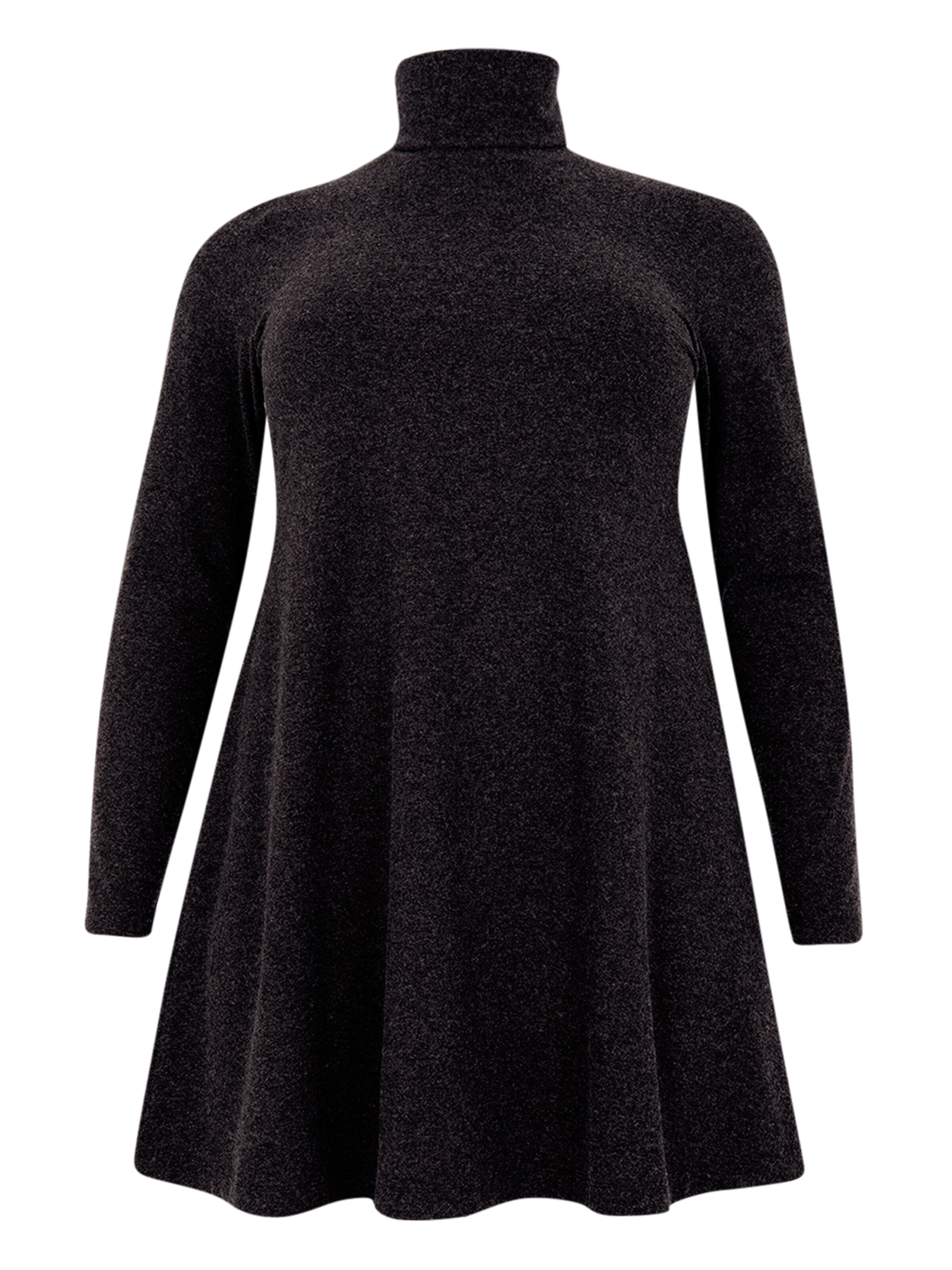 YOEK Tuniek in Grijs: voorkant