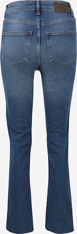 Pieces Tall Flared Jeans 'Luna' in Blauw