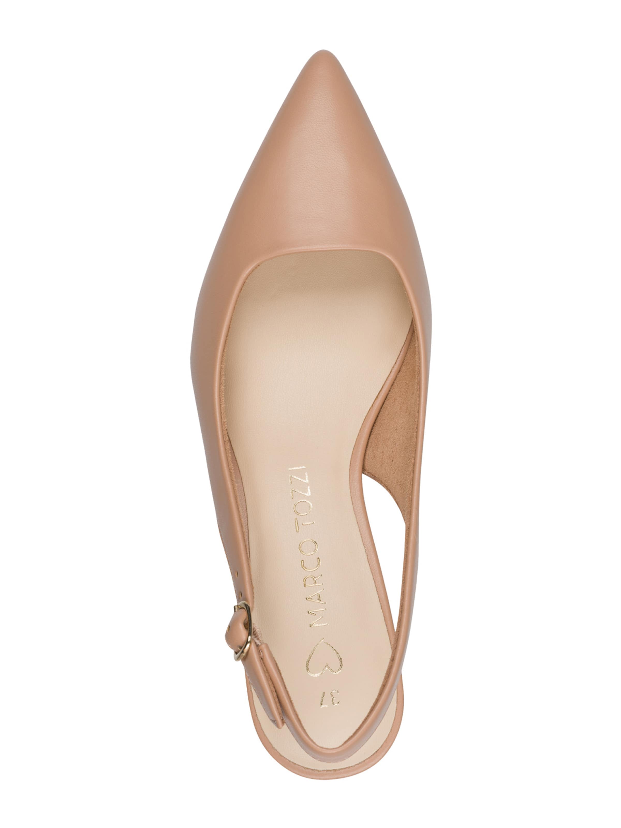 Escarpins à bride arrière MARCO TOZZI en marron