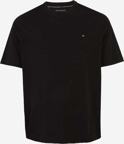 XXL dydžio Marškinėliai 'Plus Flag Embroidery' iš TOMMY HILFIGER, spalva – juoda, Prekių apžvalga