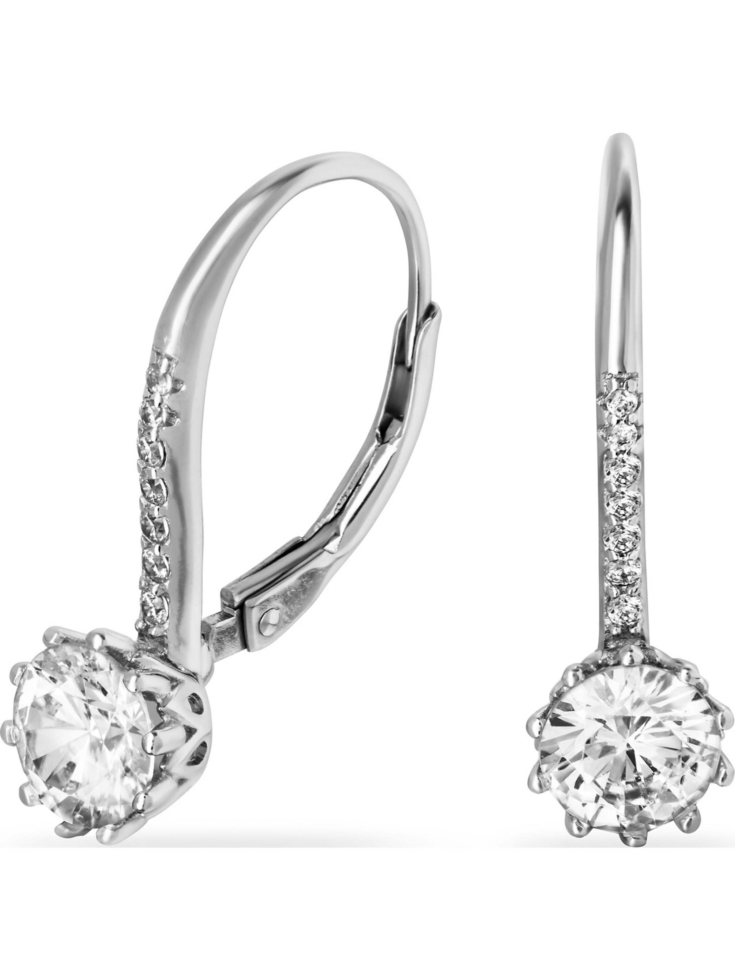 FAVS Ohrringe in Silber: Vorderseite