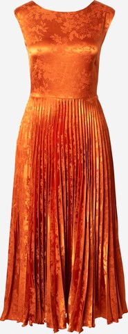 Closet London Φόρεμα κοκτέιλ σε πορτοκαλί: μπροστά