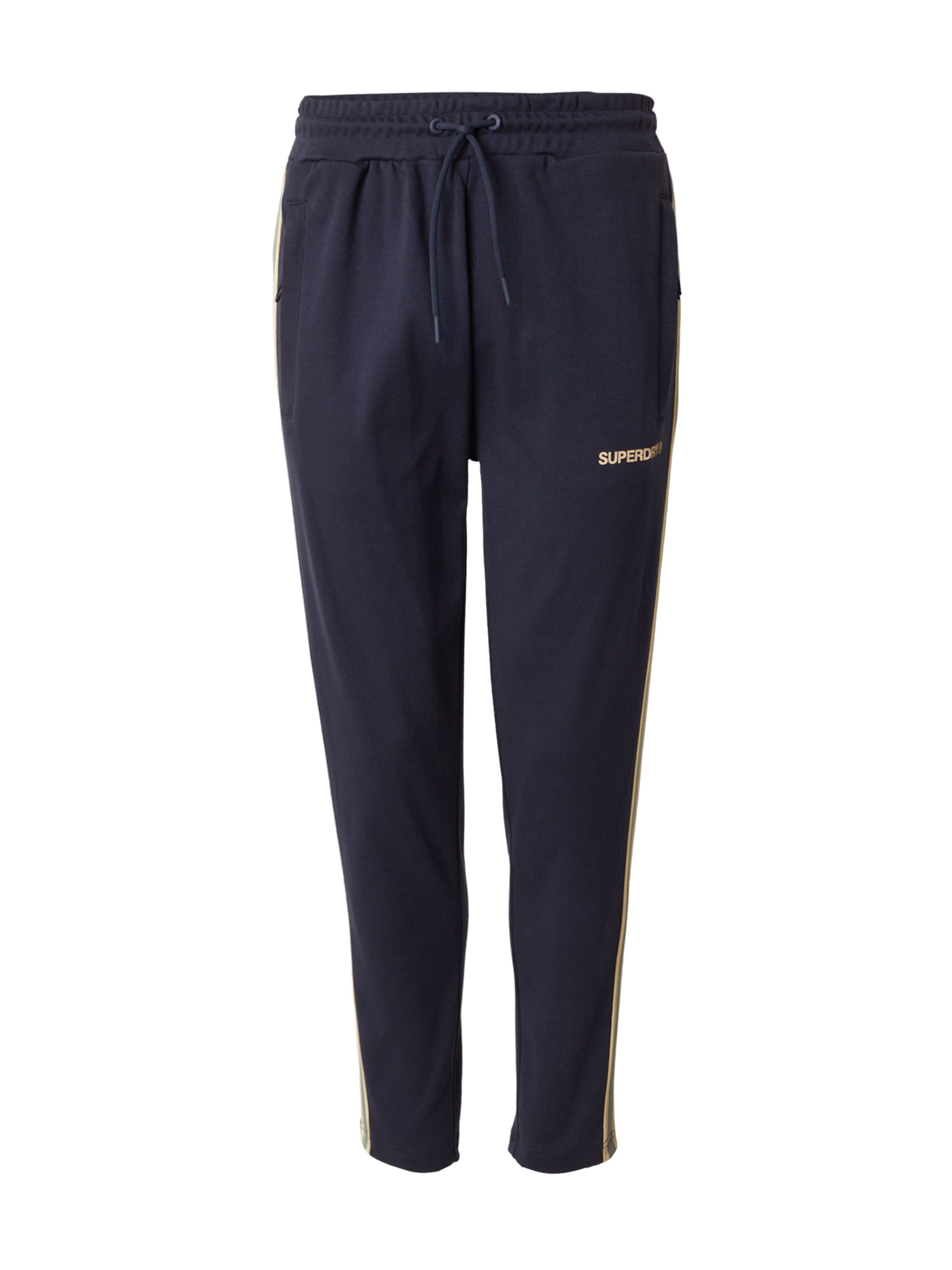 Superdry Tapered Παντελόνι 'Tech Cult' σε μπλε: μπροστά