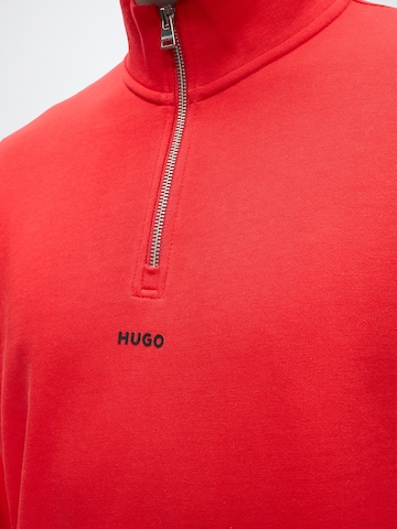 Sweat-shirt 'Durty244' HUGO en rouge